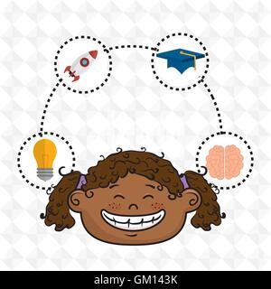 girl student idea avatar icon Stock Vector Image & Art - Alamy