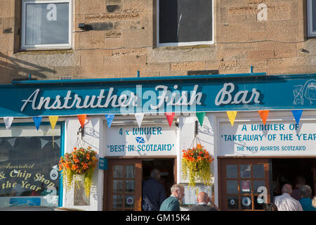 Anstruther Fish Bar, Fife, Scotland, UK Stock Photo