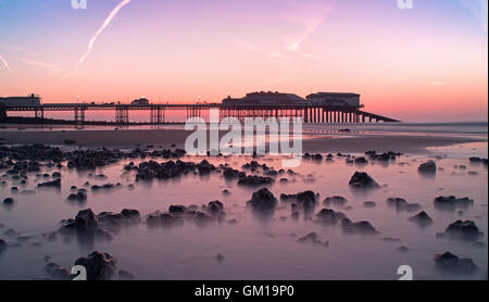 Sunset at Cromer Stock Photo