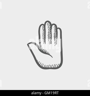 Hand sketch icon Stock Vector