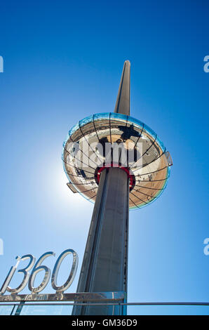 i360 observation tower Brighton. Stock Photo