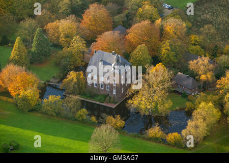 Aerial View Haus Voerde Voerde House Set In An Autumnal Park