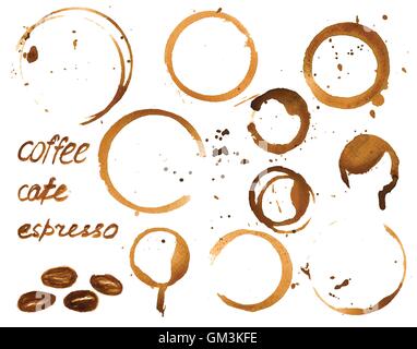 Vector coffee house menu or list design . Stock Vector