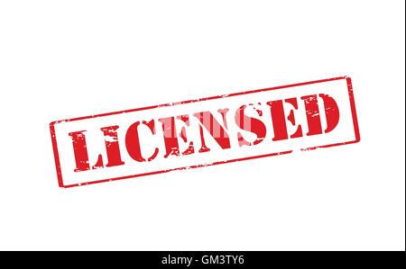 Licensed Stock Vector