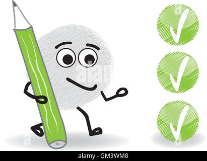 checklist control Stock Vector