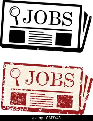 Job Search Stock Vector