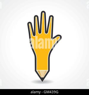 Education concept with graduation cap and computer mouse stock vector Stock Vector