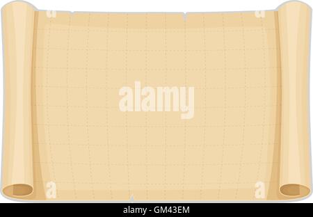 Old papyrus background template Stock Vector