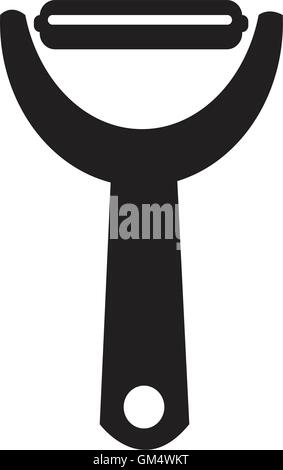 Potato peeler icon Illustration design Stock Vector