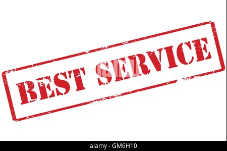 best service sign. best service grunge red stamp. Label Stock Vector ...