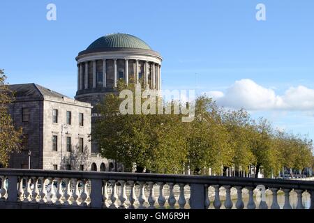 Dublin Four Courts Stock Photo