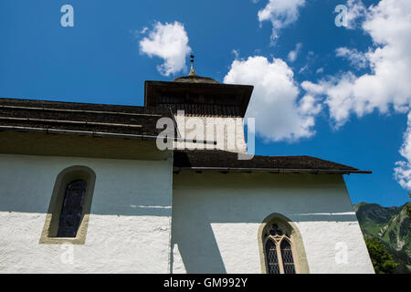 Switzerland, Canton Vaud, Chateau d'Oex, local church