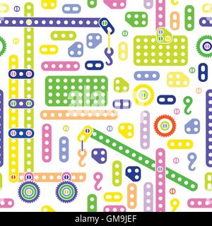 Man pattern with cranes Stock Vector