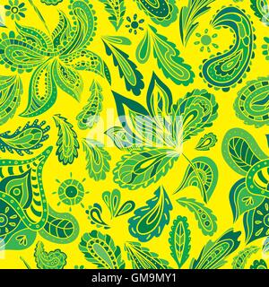 Bright Summer Textile Pattern Stock Vector
