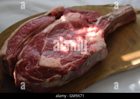 Carvery Beef Rib Steak Stock Photo - Alamy