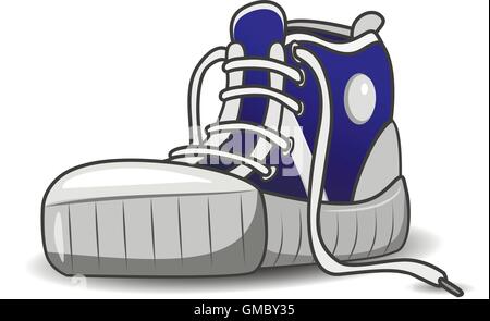 sneakers Stock Vector