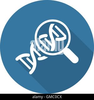 Biochemistry Icon. Flat Design. Stock Vector
