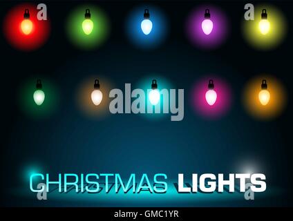 Christmas Lights Stock Vector