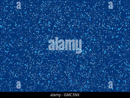 Blue Grainy Noise Background Stock Vector