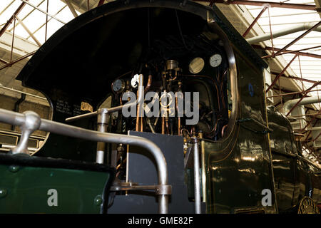 City of Truro locomotive. Swindon Railway Works England UK Stock Photo