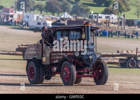 The National Heritage Show. Great Dorset Steam Fair. 26th August 2016. Massive annual steam show  held in the village of Tarrant Hinton, near Blandford Forum, Dorset, Uk. Credit:  Gillian Downes/Alamy Live News. Stock Photo