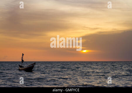 Yongoro, Sierra Leone - June 05, 2013: West Africa, the beaches of Yongoro in front of Freetown Stock Photo