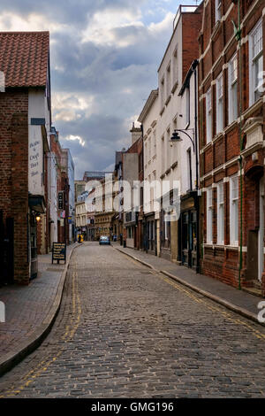 Scale Lane, in Hull's old town Stock Photo