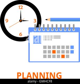 vector - planning Stock Vector