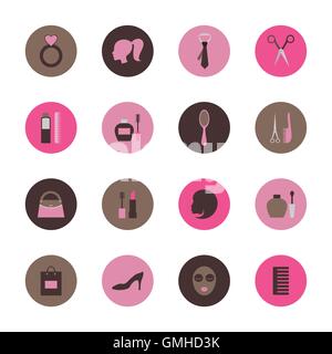 Fashion circle icon Stock Vector