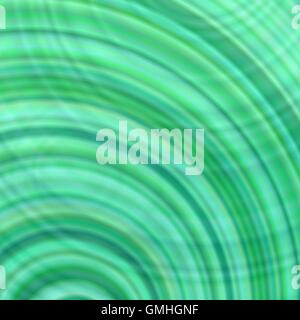 Green abstract concentric circle design background Stock Vector