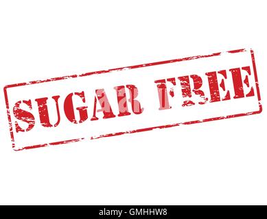 Sugar free Stock Vector
