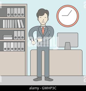 Deadline. Stock Vector