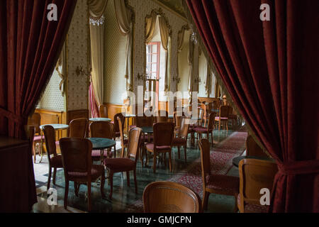 Inside Café Gerbeaud, Budapest, Hungary Stock Photo