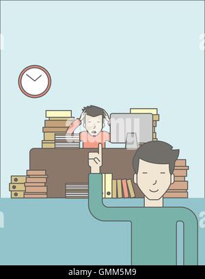 Deadline. Stock Vector