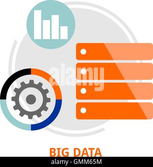 vector - big data Stock Vector