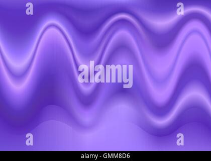 Purple abstract wrinkled wave background Stock Vector