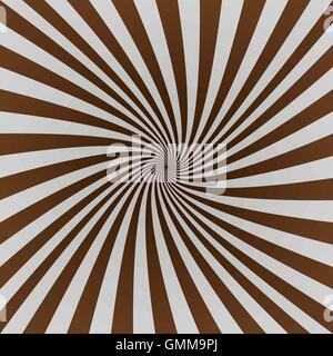 Grey and brown twisted ray burst background Stock Vector