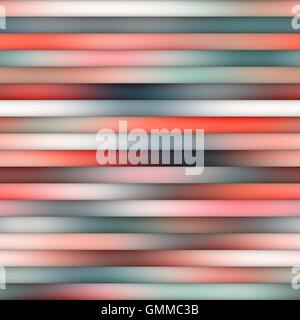 Vector Seamless Gradient Mesh Horizontal Parallel Lines in Shades of Blue And Pink Stock Vector