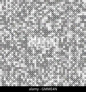 Square pixel mosaic background Stock Vector
