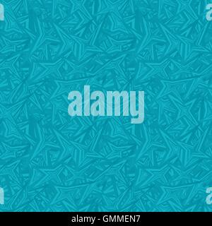 Cyan seamless pattern background Stock Vector