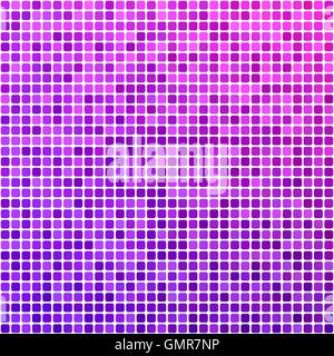 Pink and purple pixel mosaic background Stock Vector