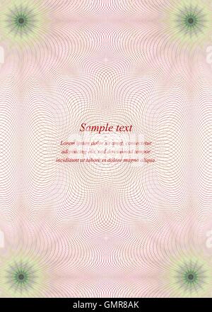Page watermark design template Stock Vector