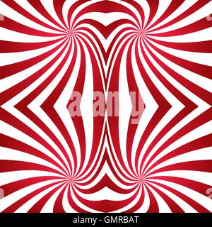 Seamless red swirl pattern background Stock Vector