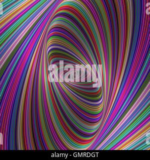 Psychedelic color ellipse background Stock Vector