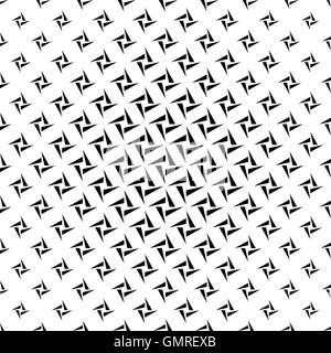 Monochrome seamless polygon pattern Stock Vector
