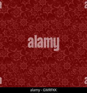 Maroon seamless star pattern background Stock Vector