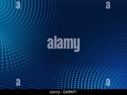 Abstract Blue Striped Background Stock Vector