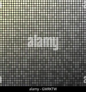 Grey pixel mosaic design background Stock Vector