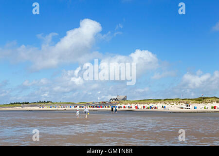 beach, Utersum, Foehr Island, North Friesland, Schleswig-Holstein, Germany Stock Photo