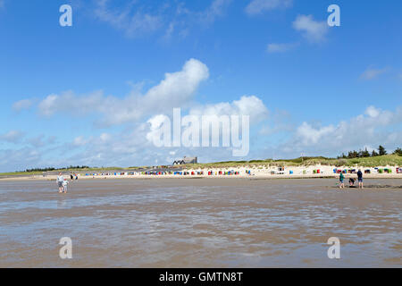 beach, Utersum, Foehr Island, North Friesland, Schleswig-Holstein, Germany Stock Photo